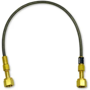 ALLEGRO SAFETY 9891-07 Low Pressure Flexible Pigtail, With Check Valve | AG8GJV