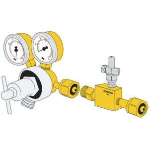 ALLEGRO SAFETY 9892-01 Airline Cascade Kit, 1 Cylinder | AA3UHY 11V247