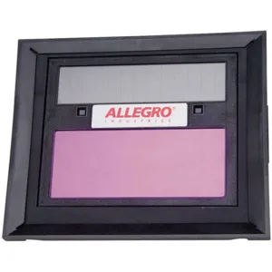 ALLEGRO SAFETY 9903-35 Auto Darkening Filter, Economy Supplied Air Shield | AG8GMA