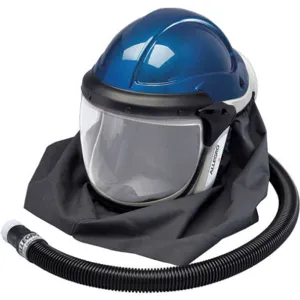 ALLEGRO SAFETY 9904-C Supplied Air Shield Helmet, With Personal Air Cooler | AG8GMU