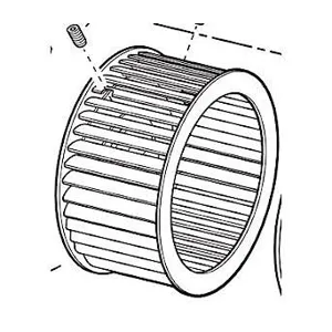 ALLEGRO SAFETY 9505-09 Fan Wheel | AG8FKY