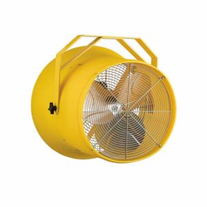 ALLEGRO SAFETY 9541-18 High Output Fan, 18 Inch Size, 115/230V AC, 60 Hz, 1/2 HP, 1725 RPM | CJ3WJX