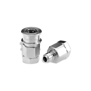 ALLEGRO SAFETY 9700-70S Coupler, 1/4 Inch Size, Snap-Tite, Stainless Steel | AG8FWX