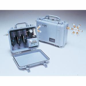 ALLEGRO SAFETY 9872-SHRADER Tragbares Filterpanel, 2 Benutzer, 150 psi maximaler Druck, 30 cfm Luftstrom, Schrader | CN8FFV 8AGZ9