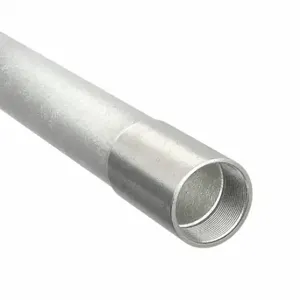 ALLIED TUBE & CONDUIT 583443 Medium-Wall Metal Conduit, IMC, 1 1/4 Inch Trade Size, 10 ft Length, Steel | CN8FGR 5ZM15