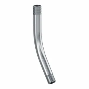 ALLIED TUBE & CONDUIT 869615 Elbow, 45 Deg, Aluminum, Plain, 1/2 Inch Trade Size, Rmc, 7 9/16 Inch Overall Length | CN8FJM 61UL04