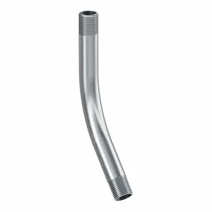 ALLIED TUBE & CONDUIT 869616 Elbow, 45 Deg, Aluminum, Plain, 3/4 Inch Trade Size, Rmc, 8 1/2 Inch Overall Length | CN8FKC 61UL05