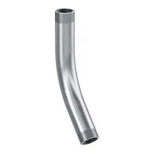 ALLIED TUBE & CONDUIT 869622 Elbow, 45 Deg, Aluminum, Plain, 3 Inch Trade Size, Rmc, 22 11/16 Inch Overall Length | CN8FJQ 61UL11