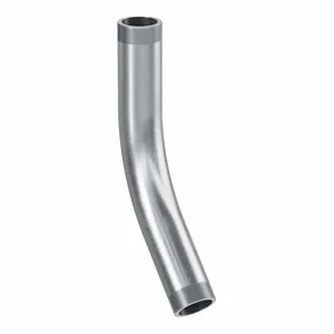 ALLIED TUBE & CONDUIT 869624 Elbow, 45 Deg, Aluminum, Plain, 4 Inch Trade Size, Rmc, 28 13/32 Inch Overall Length | CN8FKD 61UL13