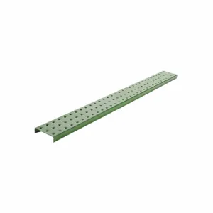 ALLIGATORBOARD ALGBRD16X32GRN Pegboard Panel, Round, 1/4 Inch Size Peg Hole Size, 16 Inch x 30 Inch x 5/8 Inch, Steel | CN8FKT 33HY24