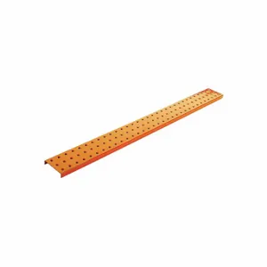 ALLIGATORBOARD ALGBRD16X32ORG Pegboard Panel, Round, 1/4 Inch Size Peg Hole Size, 16 Inch x 30 Inch x 5/8 Inch, Steel | CN8FKM 33HY23