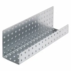 ALLIGATORBOARD ALGSHELF5X16GALV Shelf, 16 x 5 x 5 Inch Size, Steel, Silver, Zinc-Plated | CN8FLK 33HY30