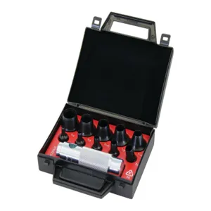 ALLPAX GASKET CUTTER SYSTEMS AX1300 Hollow Punch Tool Kit, Polypropylene Carrying Case, 11 Pieces | AG8XVM