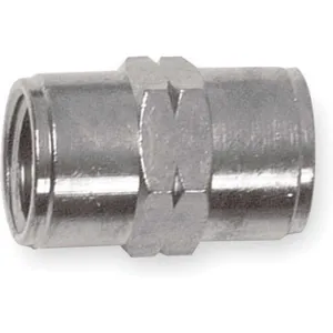 ALPHA FITTINGS 82300N-08 Female Couplng Nickel-plated Brass 1/2 Inch | AA9EDK 1CPF2