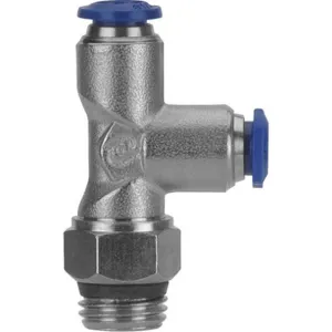 ALPHA FITTINGS 87222-53-04 Male Swivel Run Tee Push Connector Size 5/32 Pk5 | AE6QYU 5UPT9