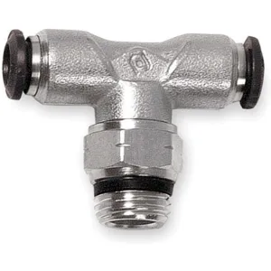 ALPHA FITTINGS 50210N-8-1/2-PK5 Swivel Branch Tee 8mm Tube Size - Pack Of 5 | AB4CEM 1WUZ4