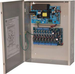 ALTRONIX AL1012ACM220 Access Power Controller, 8 abgesicherte Relaisausgänge, 12 VDC bei 10 A, 220 VAC | CE6EKH