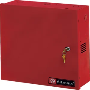 ALTRONIX AL1024ULXPD16R Power Supply Charger, 16 Fused Outputs, 24VDC at 10A, 115VAC | CE6ELC