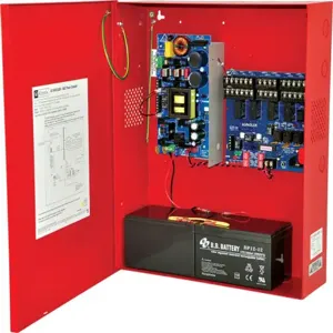 ALTRONIX AL1042ADA220 NAC Power Supply, 4 Class A or 4 Class B Outputs, 24VDC at 10A, 220VAC | CE6ELT