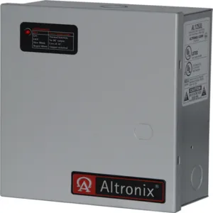 ALTRONIX AL125220 Access Control Power Supply Charger, 2 PTC Class 2 Outputs, 12/24VDC at 1A | CE6ELU