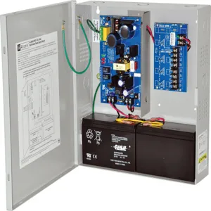 ALTRONIX AL300PD4CB220 Power Supply Charger, 4 PTC Class 2 Outputs, 12/24VDC at 2.5A, 220VAC | CE6EMC