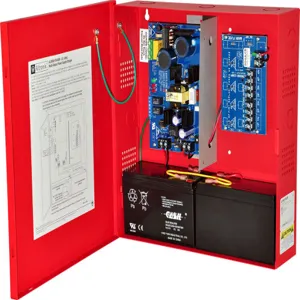 ALTRONIX AL300ULPD4CBR Power Supply Charger, 4 PTC Class 2 Outputs, 12/24VDC at 2.5A, 115VAC | CE6EMG