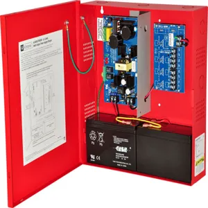 ALTRONIX AL400ULPD4CBR Power Supply Charger, 4 PTC Class 2 Outputs, 12/24VDC at 4A, 115VAC | CE6ENF