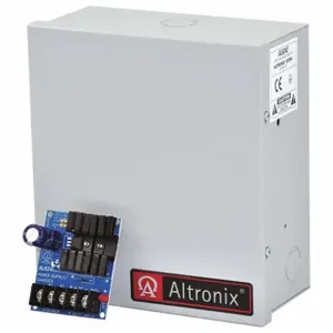 ALTRONIX AL624E 60 Hz Linear Power Supply Charger, Steel Body, Gray Finish | AD9KMJ 4TEU9