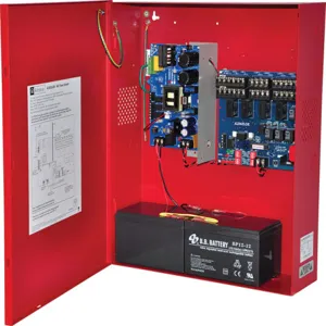 ALTRONIX AL842ADA220 NAC Power Supply, 4 Class A or 4 Class B Outputs, 24VDC at 8A, 220VAC | CE6EQD