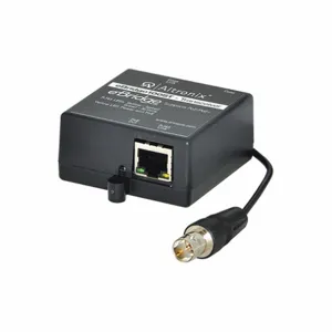 ALTRONIX eBridge100ST EoC Single Port Small Transceiver, 100 Mbps, Passes PoE/PoE | CE6EVJ