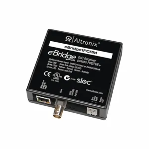 ALTRONIX eBridge1PCRM EoC Single Port Receiver, 25 Mbps, Passes PoE/PoE | CE6EVR