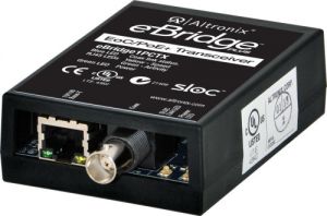 ALTRONIX eBridge1PCTX EoC Single-Port-Transceiver, 25 Mbit/s, leitet PoE/PoE vom Empfänger weiter | CE6EVY