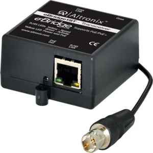 ALTRONIX eBridge1ST EoC Single Port Small Transceiver, 25 Mbps, Passes PoE/PoE from Receiver | CE6EVZ