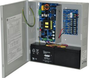 ALTRONIX eFlow104N8 Netzteil-Ladegerät, 8 gesicherte Ausgänge, 24 VDC bei 10 A, Aux-Ausgang, 115 VAC | CE6EXZ