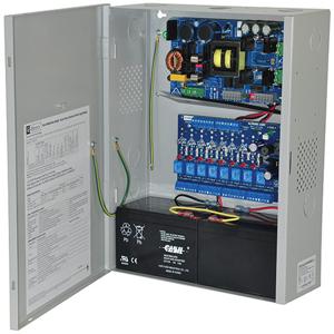 ALTRONIX eFlow104NA8DV Access Power Controller, 8 PTC Class 2 Relay Outputs, 24VDC, 10A, 220VAC | CE6EYF