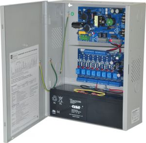 ALTRONIX eFlow4NA8DV Access Power Controller, 8 PTC Class 2 Relay Outputs, 12/24VDC, 220VAC | CE6FQE