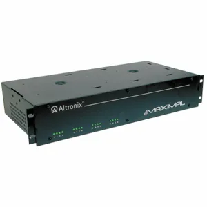 ALTRONIX MAXIMAL1R Access Power Controller, Rack Mount, 16 Fused Relay Outputs | AD9LCG 4TGD3