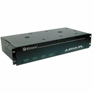 ALTRONIX MAXIMAL33R Rack-Mount Access Power Controller, 12A @ 12VDC | AD9LCQ 4TGE2