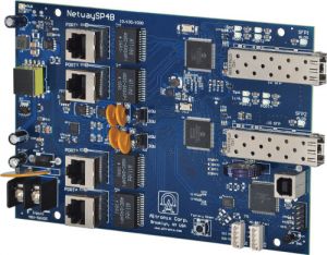 ALTRONIX NetWaySP4B Dual 1G Fiber SFP, 4x 10/100/1000 PoE/PoE, gehärtet, nur Switch-Board | CE6FUN