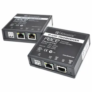 ALTRONIX PACE1PRMT Ethernet Adapter Kit, Long Range, Single Port, 100Mbps, Passes PoE/PoE | CE6FRT