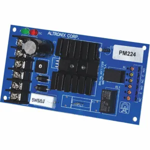 ALTRONIX PM224 Supervised Linear Power Supply / Charger, 24VDC Output | AE2ACK 4WAK2