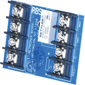 ALTRONIX RBSNP Relay Module, 12/24VDC, DPDT Contacts At 1A - 120VAC or 2A - 28VDC, Polarized | CE6FVM