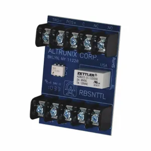 ALTRONIX RBSNTTL Sensitive Relay 12/24vdc 1ma Dpdt | AE2AED 4WAT6