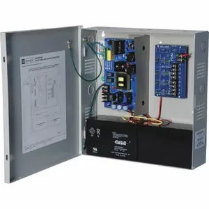 ALTRONIX SMP10PM24P4 Steel Power Supply, 24VDC @ 10A, Gray Finish, Cam Lock | AE2AFE 4WAW4