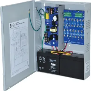 ALTRONIX SMP3PMP16 Power Supply Charger, 16 Fused Output, 12/24 VDC at 2.5A, 115/220 VAC | CE6FAU