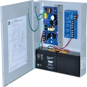 ALTRONIX SMP3PMP4CB Power Supply Charger, 4 PTC Output, 12/24 VDC at 2.5A, 115/220 VAC | CE6FAX