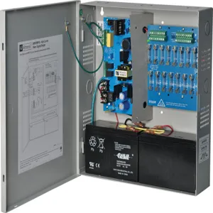 ALTRONIX SMP5PMP16 Power Supply Charger, 16 Fused Output, 12/24 VDC at 4A, 115/220 VAC | CE6FBD