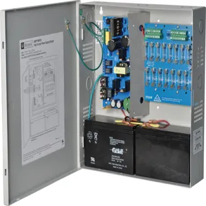 ALTRONIX SMP7PMP16 Power Supply Charger, 16 Fused Output, 12/24 VDC at 6A, 115 VAC | CE6FBM