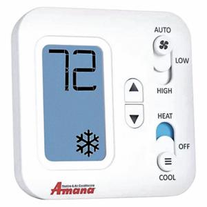 AMANA PHWT-A150H Nicht programmierbarer Thermostat, 2-stufiges Heizen/1-stufiges Kühlen oder Wärmepumpe, Amana PTC und PTH | CN8GTV 36PV05