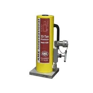 AME INTERNATIONAL 13081 Hydraulic Jack, 55 Ton Capacity, Deluxe 6 Inch Stroke, Duo-Ring System | CE8VTZ